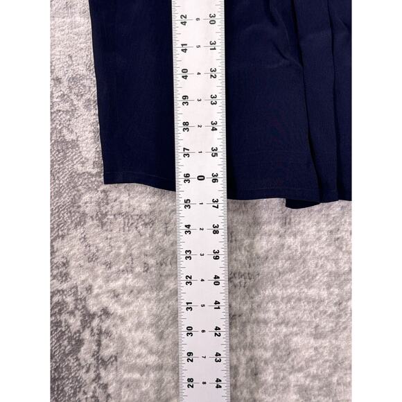 Sessun Dress Medium Womens Blue Cross Front Short Sleeve Mini - Picture 7 of 9